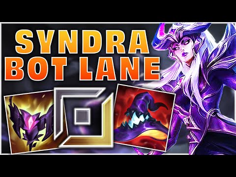 Syndra Bot Lane | Full AP Build | League of Legends Gameplay