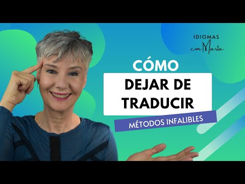 How to THINK directly in another LANGUAGE