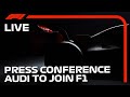 BREAKING LIVE: Audi to join Formula 1 from 2026