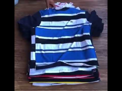 CAMISAS LACOSTE LISTRADA APARTIR DE 35 A 29,00 ATACADO ENTREGA EM TODO BRAS