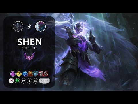 Shen Top vs Trundle - KR Master Patch 13.18