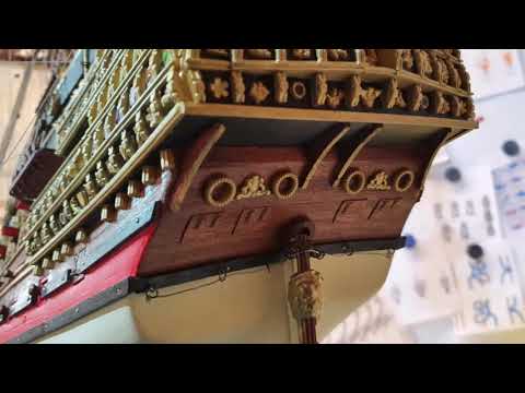 HMS Sovereign of the Seas von DeAgostini Bauabschnitt 130   Ende