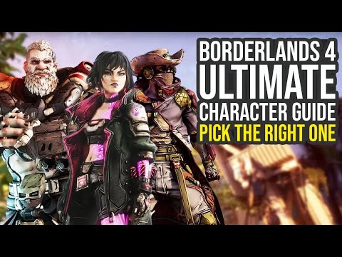 Borderlands 4 Characters Guide - All Vault Hunters In Depth (Borderlands 4 Vault Hunters)