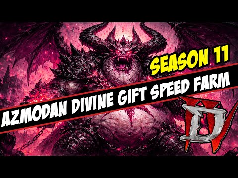 Azmodan Divine Gift SPEED FARM Diablo 4 Season 11