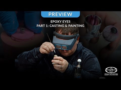 Learn to Make Epoxy Eyeballs Part 1: Casting & Painting - TRAILER Video