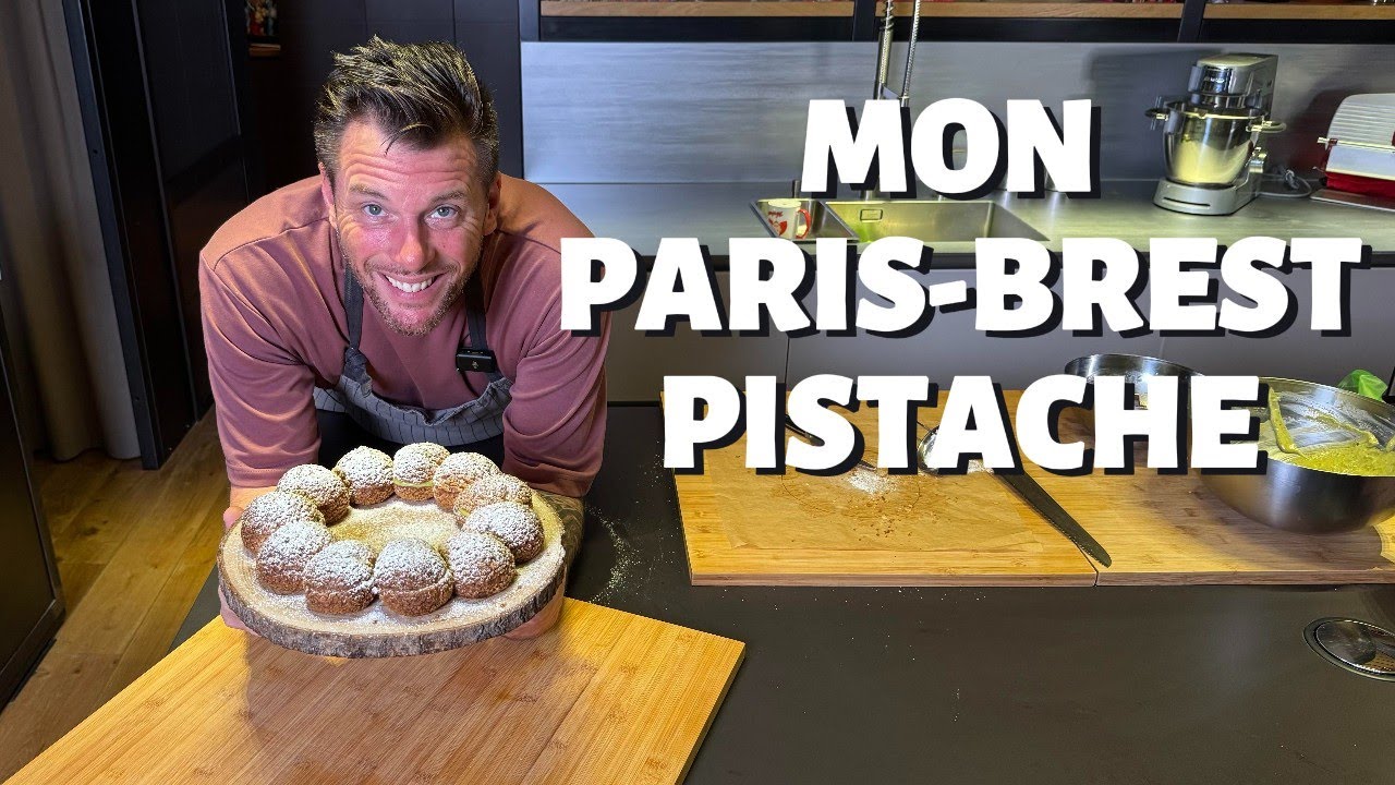 Paris‑Brest à la pistache