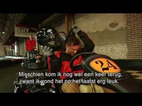 Tommy Oar op de kartbaan over snelheid