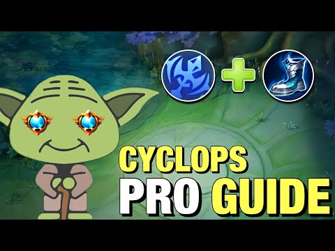 CYCLOPS TUTORIAL FOR MIDLANER | BEST AND EASY ( UNLI MANA ) | MLBB