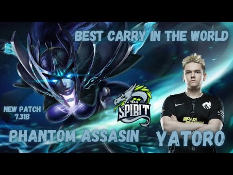 T.Spirit.Yatoro [ Phantom Assassin ] Best Carry / 30 7 13 / Godlike