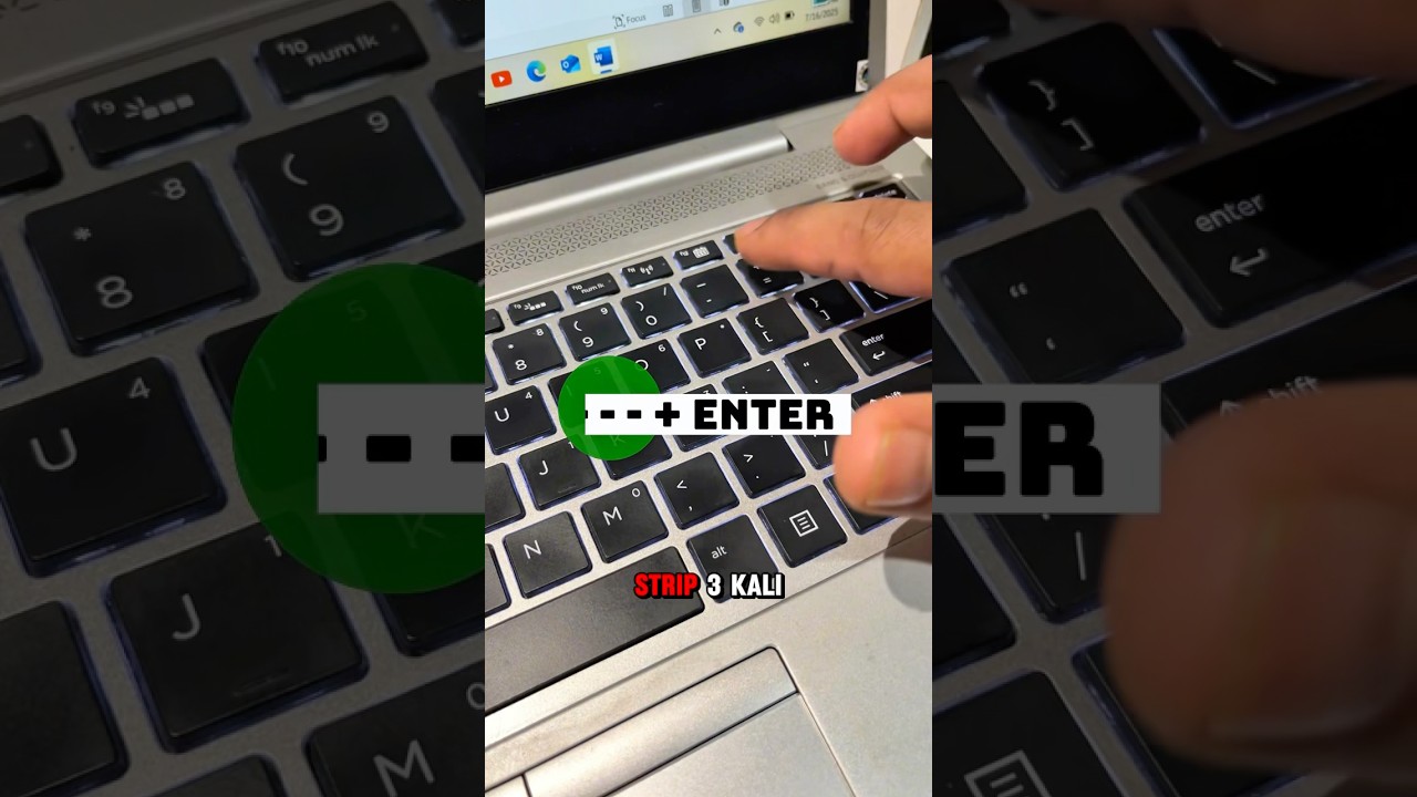 Cara membuat garis otomatis di microsoft word. #tipsandtricks #microsoft #microsoftword #tipsword