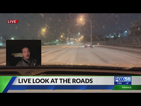 Lexington road conditions following winter storm