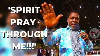 1 Hour of Divine Elevation: 'Spirit Pray Through Me' | Profound Worship Experience Prophet TB Joshua