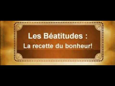 Le vrai bonheur -  Matthieu 5