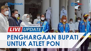 Perayaan HUT Ke-495 Serang, 4 Atlet PON XX yang Raih Medali Diberi Penghargaan dan Uang oleh Bupati