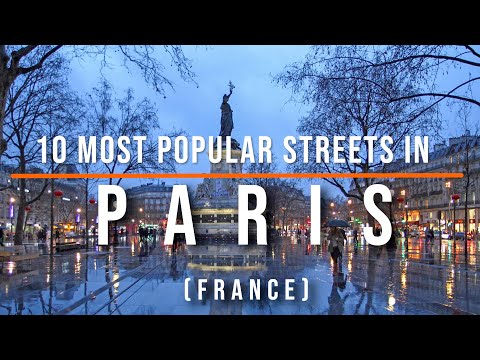 10 Most Popular Streets in Paris, France | Travel Video | Travel Guide | SKY Travel