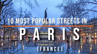 10 Most Popular Streets in Paris, France | Travel Video | Travel Guide | SKY Travel