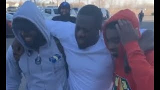 Blueface Manager Almost Breaks Leg Racing To Tour Bus