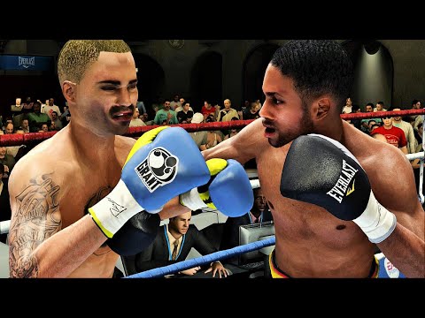 Gary Antonio Russell vs Emmanuel Rodriguez Full Fight - Fight Night Champion Simulation