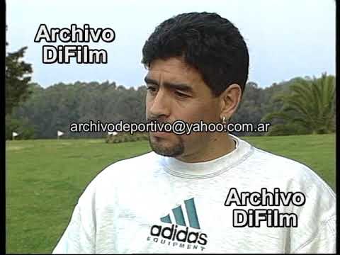 Diego Armando Maradona sobre Fernando Redondo - DiFilm 1995 UG-3671