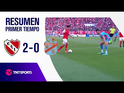RESUMEN Primer Tiempo | Independiente Vs. Arsenal (2-0) | Fecha 20-Torneo de la Liga 2021