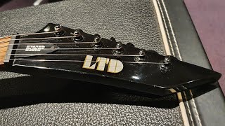 Video thumbnail for ESP LTD EX-250 Rare Korean Bolt-On Explorer Guitar - Up Close Video Review by Essex Recording Studios