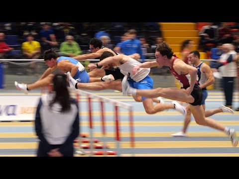 Vittorio Ghedina (ITA) 60 m Hurdles Men 1st Place 7.78 Ancona 2025