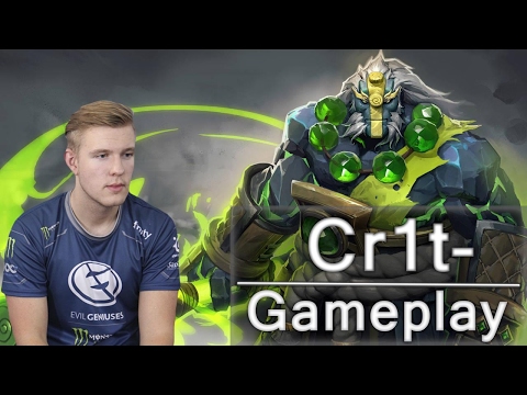 EG.Cr1t- Earth Spirit Gameplay - Evil Geniuses