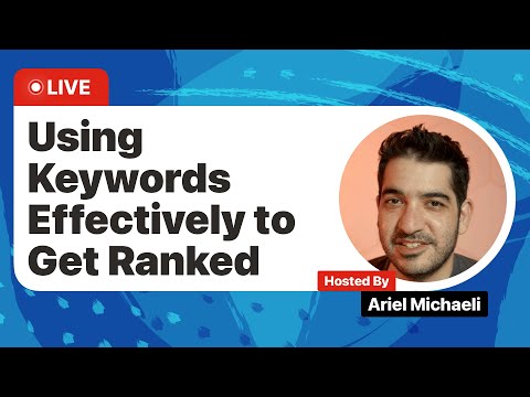 LIVE: Using Keyword Effectively to GET RANKED + #ASO Q&A thumbnail