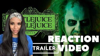 Beetlejuice Beetlejuice - Official Teaser Trailer (2024) **REACTION VIDEO!**