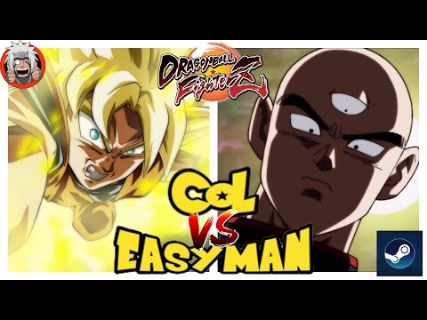 DBFZ Easyman vs col - (GokuSSJ, Gohan, VegetaSSJ) vs (GogetaSSB, Kefla, Tien) Ver 1.31