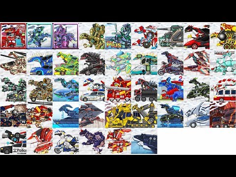 All Dino Robot Tranformers Moments - Slow Motion | Eftsei Gaming
