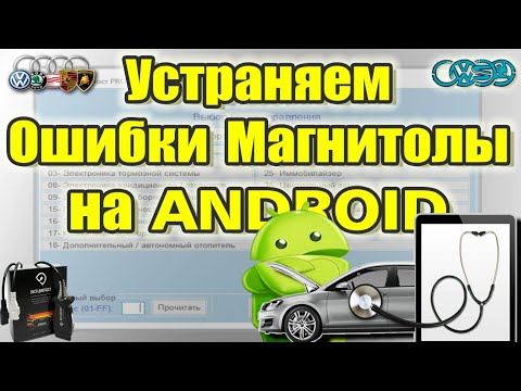 Устраняем ошибки по магнитоле. VCDS, OBD, Вася диагност.