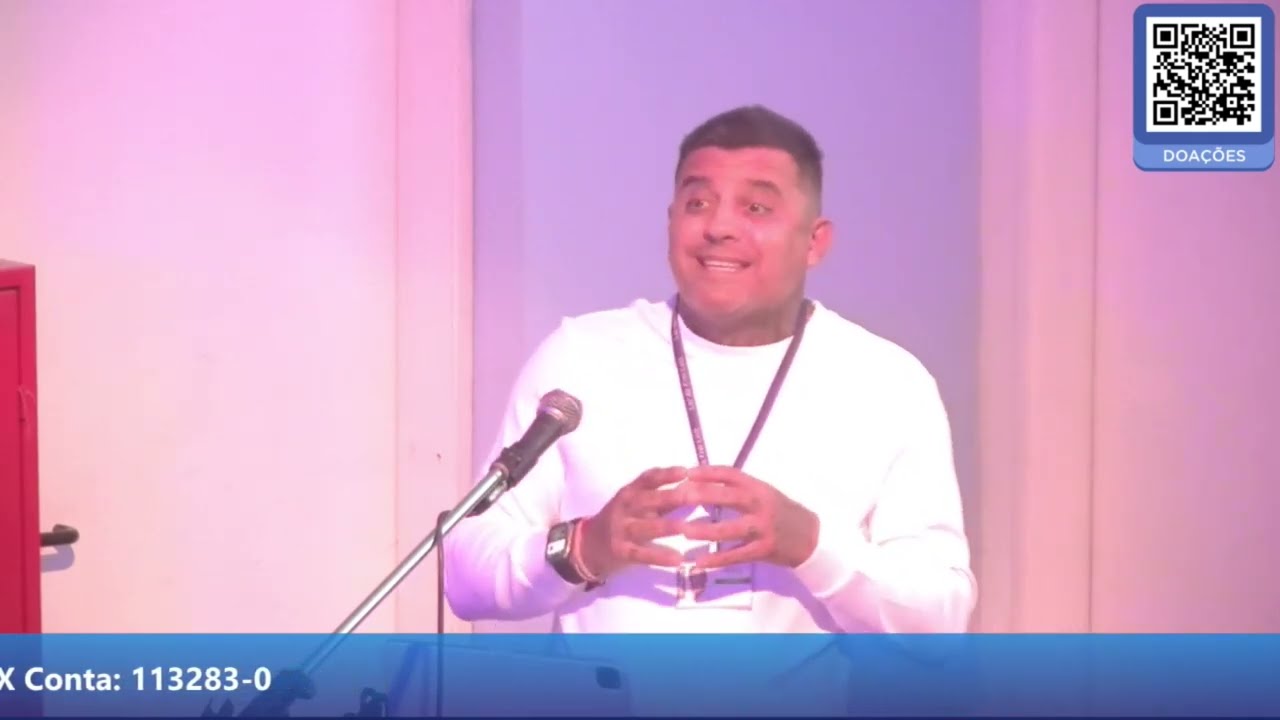 Palestra Marcus Vinicius tema: Espírita deve ser o nome do teu nome