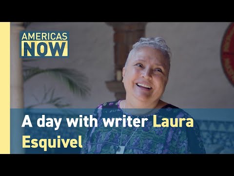A day with Mexican novelist Laura Esquivel