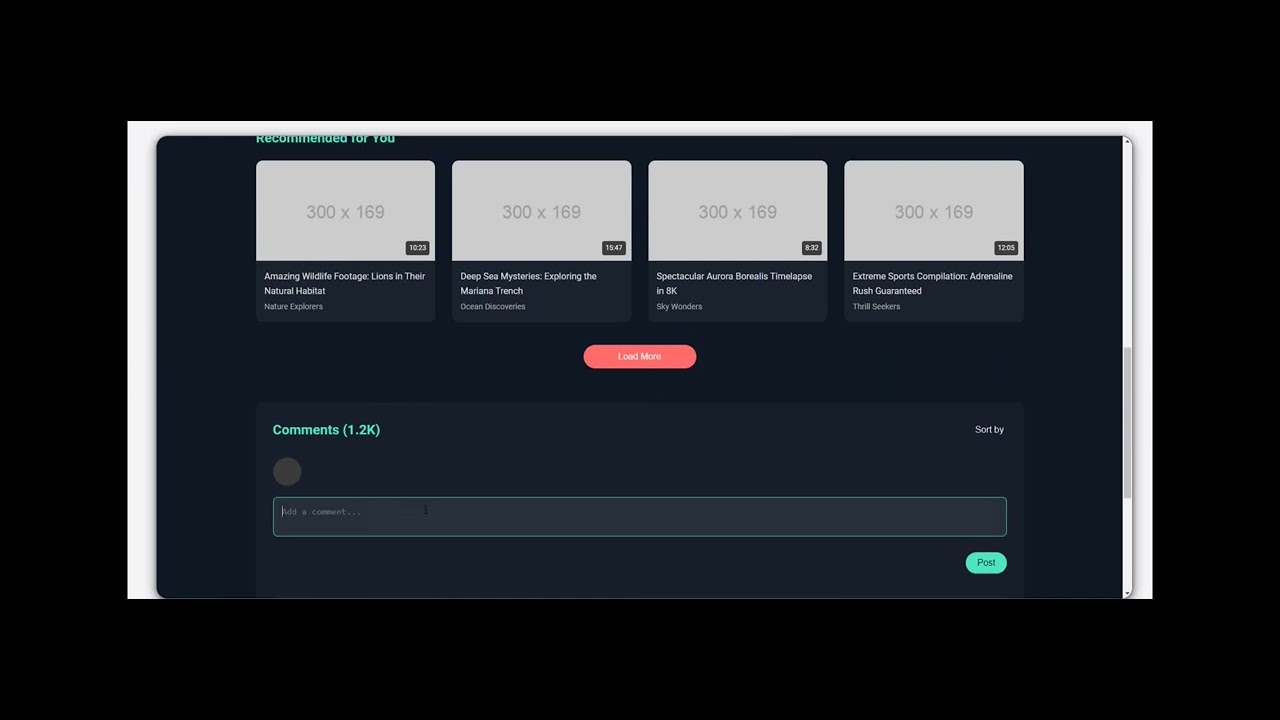 AI Website Builder - Example 3 #shorts