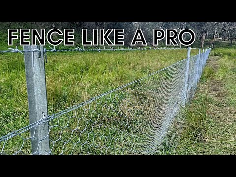 , title : 'How to Build a Farm Fence - Chicken Wire'