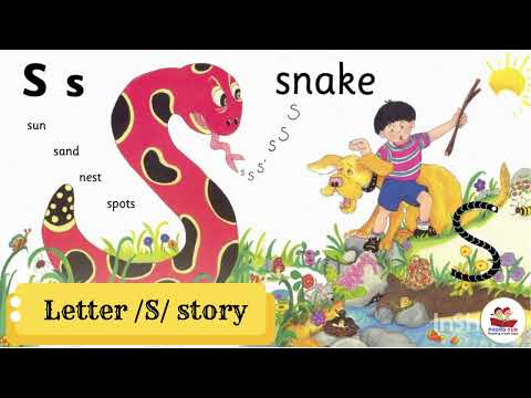 Jolly Phonics Story - Letter S from Group 1
