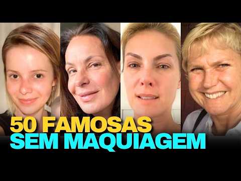 FAMOSAS SEM MAQUIAGEM E SEM FILTRO SURPREENDEM!