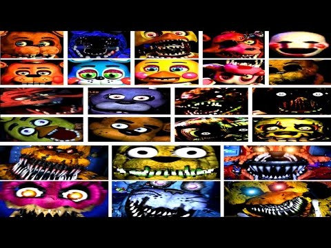 프레디의 피자가게 1,2,3,4 갑툭튀의 역사 (귀강간 주의)