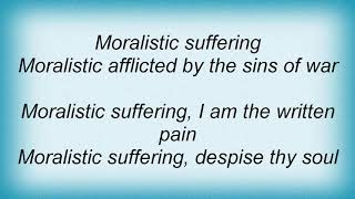 Sinister - Moralistic Suffering Lyrics