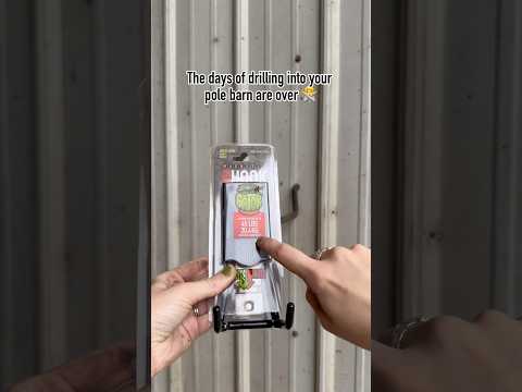 Video: Gator Magnetics Pole Barn Storage Hack Without Drilling video thumbnail