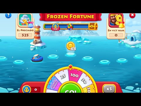 Township. Frozen Fortune becomes bit more clearer. Need to play Match3.