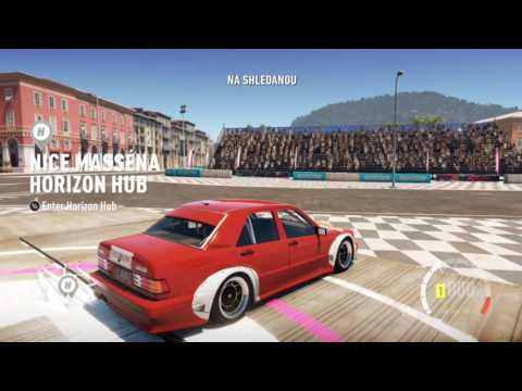 forza horizon 2 Mercedes 190e Stanced Drift tune Best
