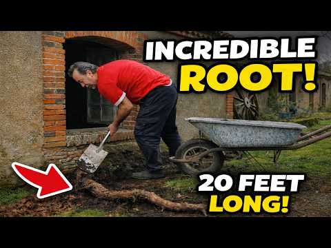 It's Taking Over the Barn! Cutting Back 20 Metres of Unruly Creeper