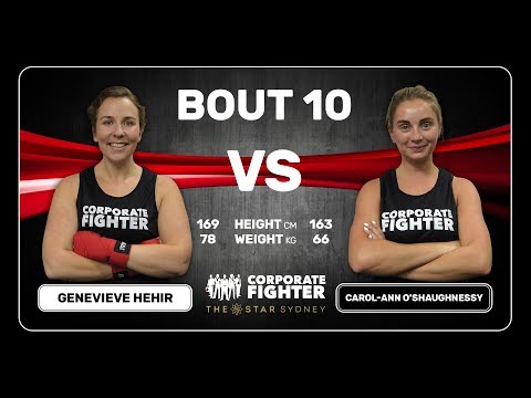 Corporate Fighter 34 - Genevieve Hehir vs Carol-Ann O'Shaughnessy