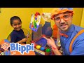 Blippi Visits Whiz Kids Playland More Blippi Videos Educational Videos For Kids