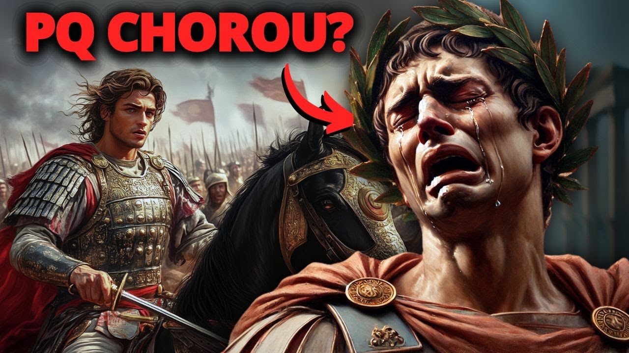 Por que Júlio César CHOROU quando viu ALEXANDRE, O GRANDE