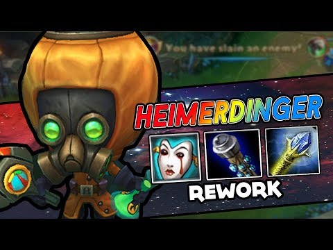 HEIMERDINGER REWORK! | DIAMOND HEIMERDINGER OUTPLAYS - BIGGER, BETTER, DONGER. - League Of Legends