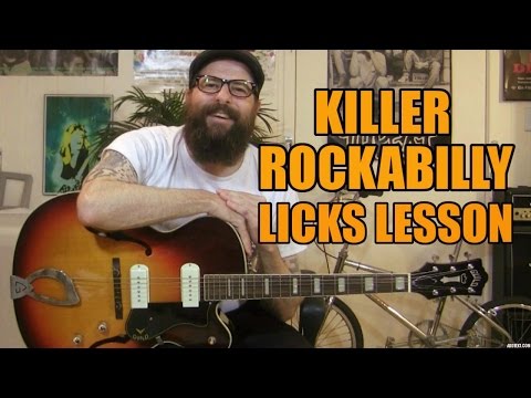 Killer Rockabilly Licks Lesson