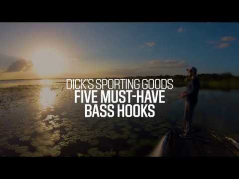 Types of Bass Fishing Hooks